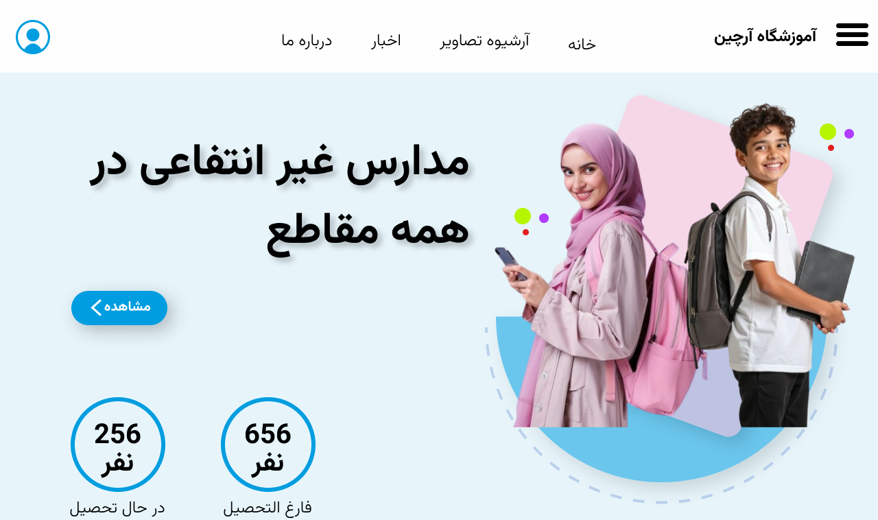 پروژه موسسه آرچین آکادمی