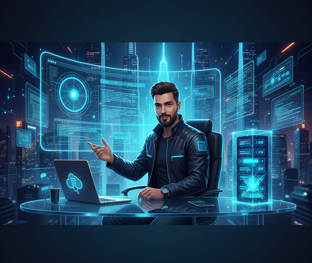 تصویر طراحی سایت حرفه‌ای